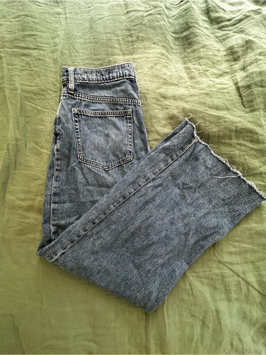 GAP Denim - GAP High-Rise Wide-Leg Denim Jeans - Light Blue